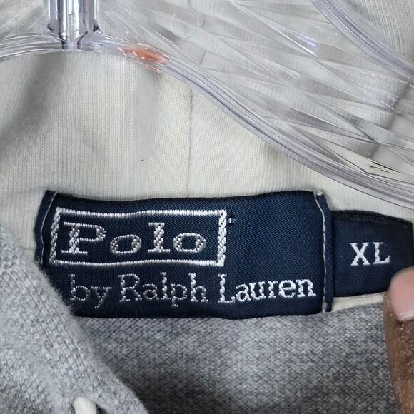 Polo Ralph Lauren Men's Quarter Button Drawstring Hoodie Sweater Size XL - Picture 5 of 11